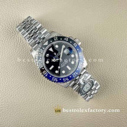 Clean Factory Rolex GMT-Master II 126710BLNR | Bisel Batman V3 | Brazalete Jubilee