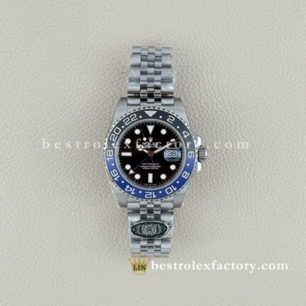 Clean Factory Rolex GMT-Master II 126710BLNR | Bisel Batman V3 | Brazalete Jubilee