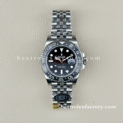 Clean Factory Rolex GMT-Master II «Bruce Wayne» | 126710GRNR | Bisel Negro Gris