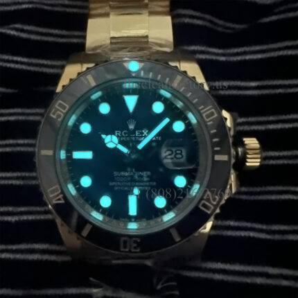 Clean Factory Rolex Submariner 126618LN | 41mm Oro Completo Esfera Negra | Mejor Réplica de Reloj