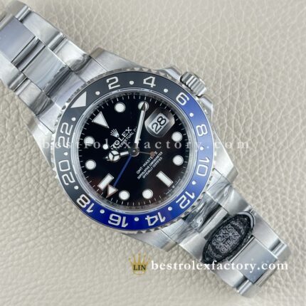 Clean Factory Rolex GMT-Master II 126710BLNR | Bisel Batman V3 | Brazalete Oyster