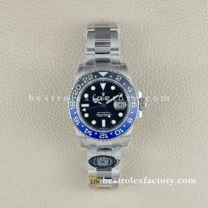 Clean Factory Rolex GMT-Master II 126710BLNR | Bisel Batman V3 | Brazalete Oyster