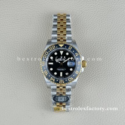 Clean Factory Rolex GMT-Master II 126713GRNR | Bicolor | Bisel Negro Gris