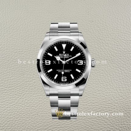 Rolex Explorer 124270 Black Dial | Clean Factory Super Clone 36mm 3230 Movement
