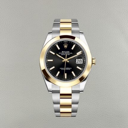 Rolex Datejust 126303-0013 Réplica Super Clone Bicolor Esfera Negra Clean Factory