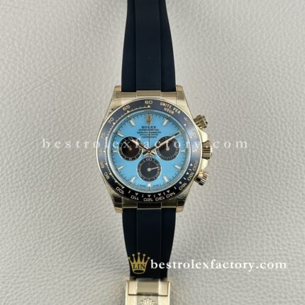 Clean Factory Rolex Daytona 126518LN-0014 Tiffany Blue Esfera Turquesa Subdiales Negros – Dandong 4131 | Exclusivo