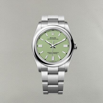 Rolex Oyster Perpetual 126000-0011 Esfera Pistacho | Clean Factory Réplica Super Clone