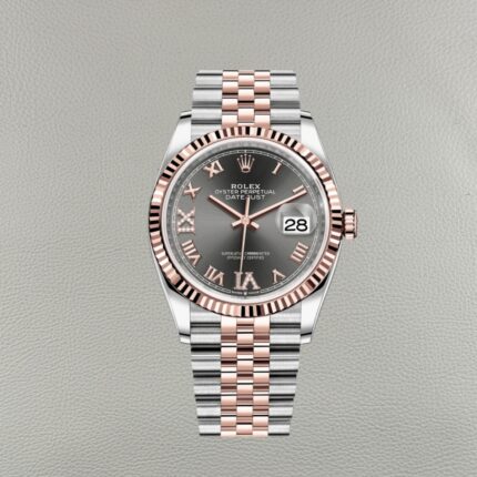 Rolex Datejust 126231-0023 Dial Pizarra con Números Romanos Diamante | Réplica Super Clone Clean Factory