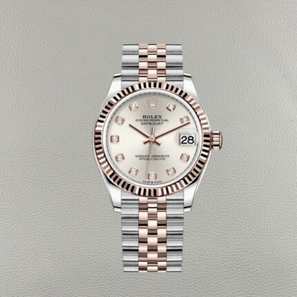 Réplica Rolex Datejust 278271-0016 Esfera Plateada y Moissanitas | Clean Factory