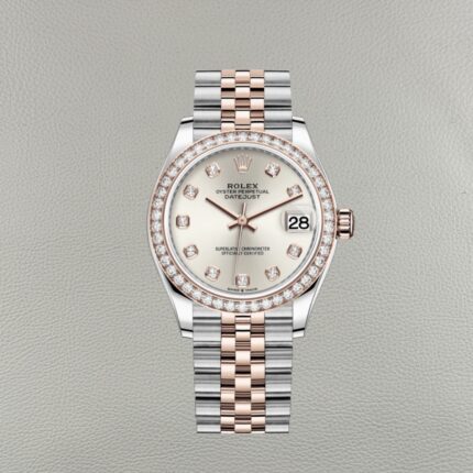 Réplica Rolex Lady Datejust 278381RBR-0016 – Esfera Plata & Bisel Diamantes | Clean Factory