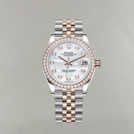 Réplica Rolex Datejust 278381RBR-0026 Esfera Nácar y Bisel Moissanita | Clean Factory